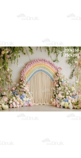 Tło fotograficzne Boho 3290